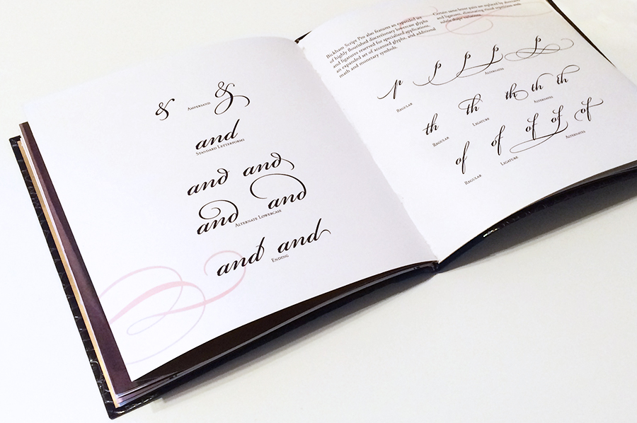 alternates and ligatures