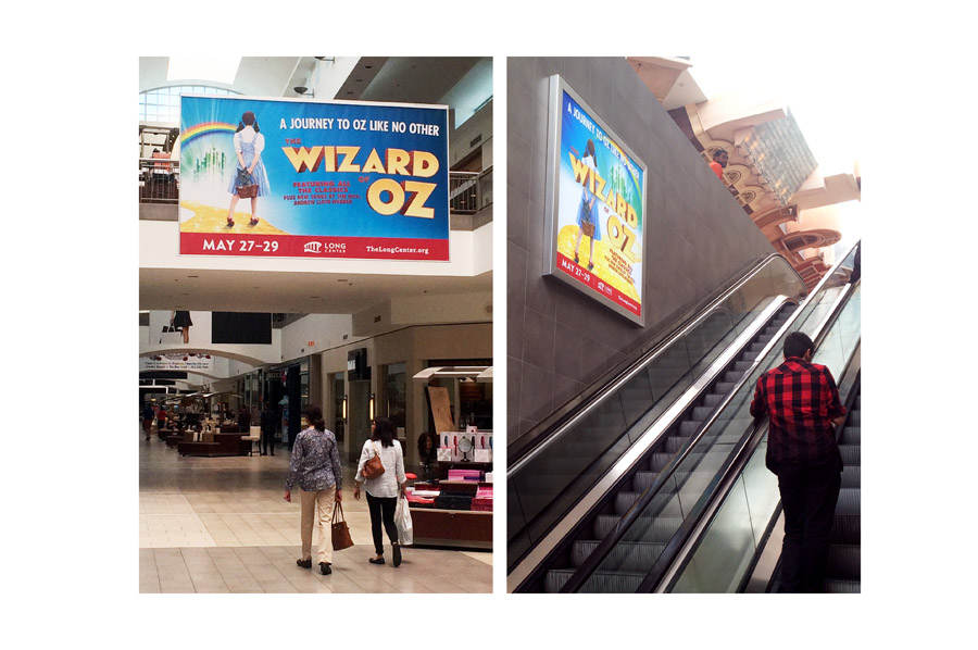 shopping mall advertising